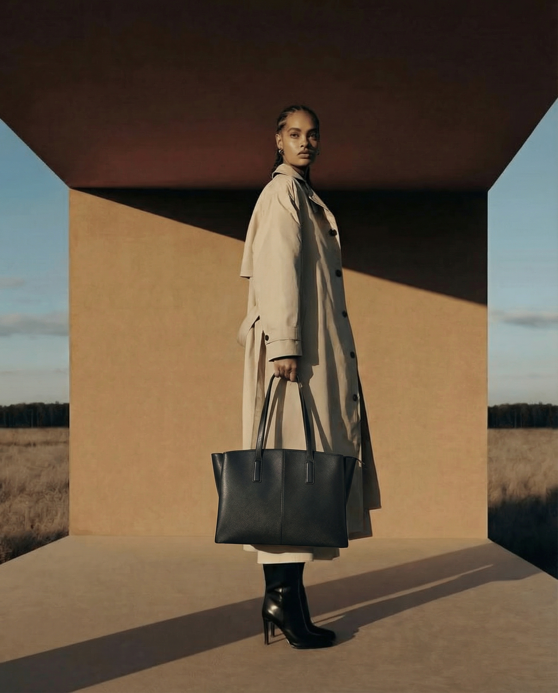 Winslow Tote Black (Pre-Order April Delivery)